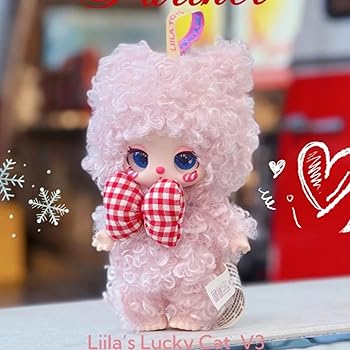 リラ ラッキーキャット ぬいぐるみキーホルダー Amazon.co.jp: 【正規代理店品】Liila's Lucky Cat Blind Box 第